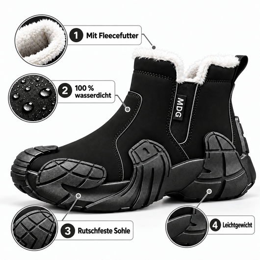 ScandicBoots™ – Gefütterter Winterstiefel
